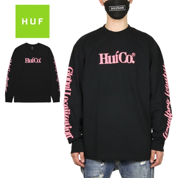 HUF CO L/S TEE TS01956 Tシャツ 長袖Tシャツ|HUF|ストリート 