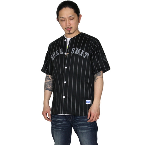 interbreed ベースボールシャツ INTER BREED RAW オープンカラーシャツ