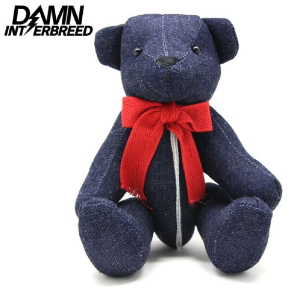 SELVEDGE SUPPLY INDIGO TEDDY BEAR テディベア | ASYLUM[アサイラム]