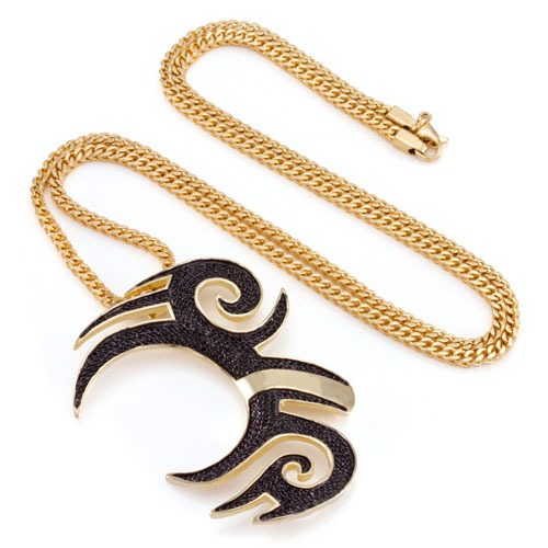 THE 14K GOLD TRIBAL NECKLACE