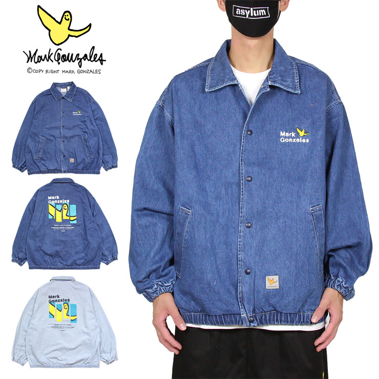 B系 ストリート系 MARK GONZALES マークゴンザレス COACHES JACKET 2G5-61920 コーチジャケット  アウター ASYLUM（アサイラム）