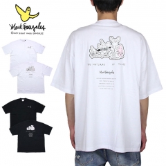 B系 ストリート系 Mark Gonzales マークゴンザレス プリント L S Tee 2g7 5339 ロングスリーブtシャツ Asylum アサイラム