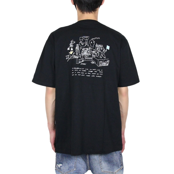 フロント刺繍 S/S TEE 2G7-11342 Tシャツ 半袖Tシャツ | ASYLUM