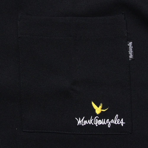 B系 ストリート系 Mark Gonzales マークゴンザレス Work Shirt 2g8 シャツ 半袖シャツ Asylum アサイラム