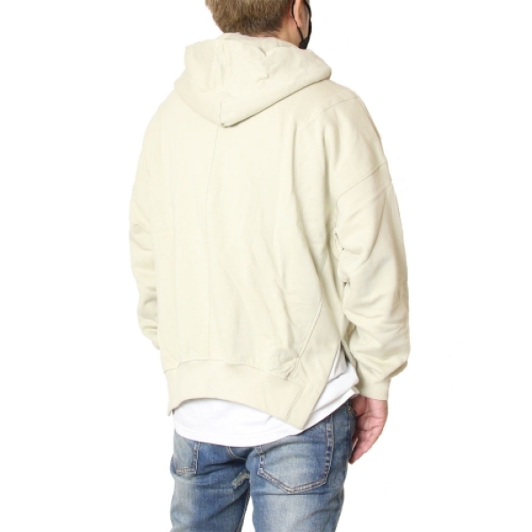 ESSENTIAL HOODIE 17ML-AW137H パーカー ドロップショルダー | ASYLUM