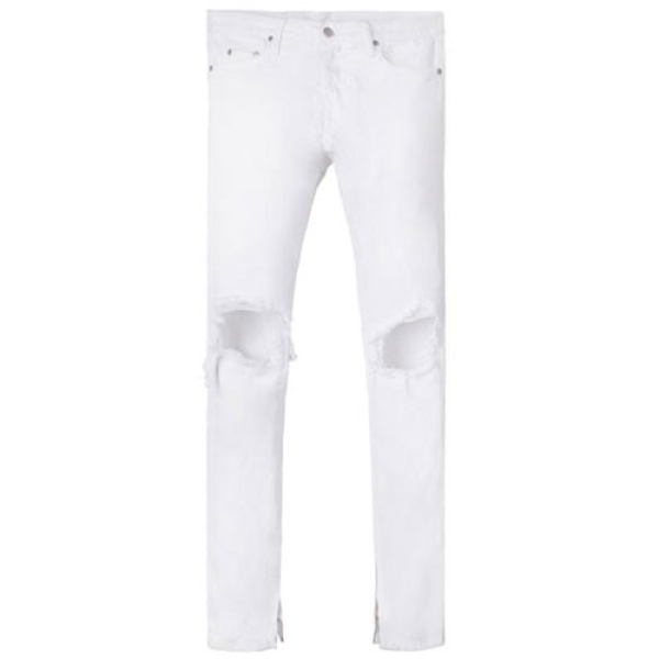 M1 STRETCH DENIM WHITE デニムパンツ|mnml|ストリートファッション