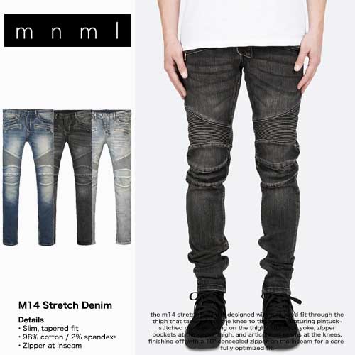 B系 ストリート系 | mnml | ミニマル | M14 STRETCH DENIM | デニム ...