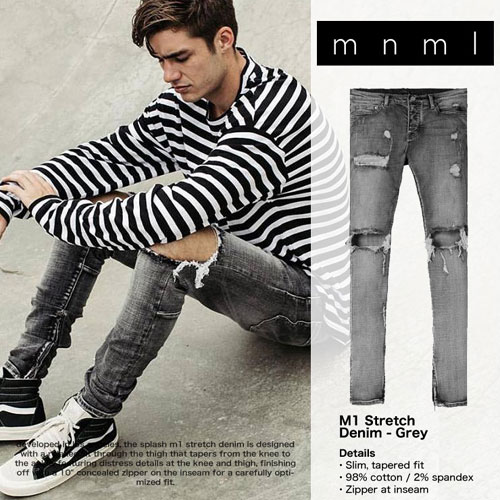 mnml m1 stretch denim