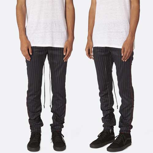 sergio tacchini pinstripe track pants