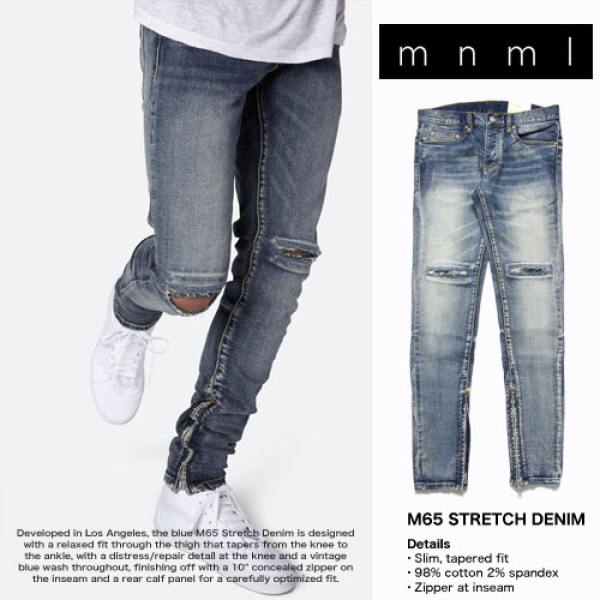 【送料込】 M65 STRETCH デニム|ストリートファッションブランドの DENIM パンツ