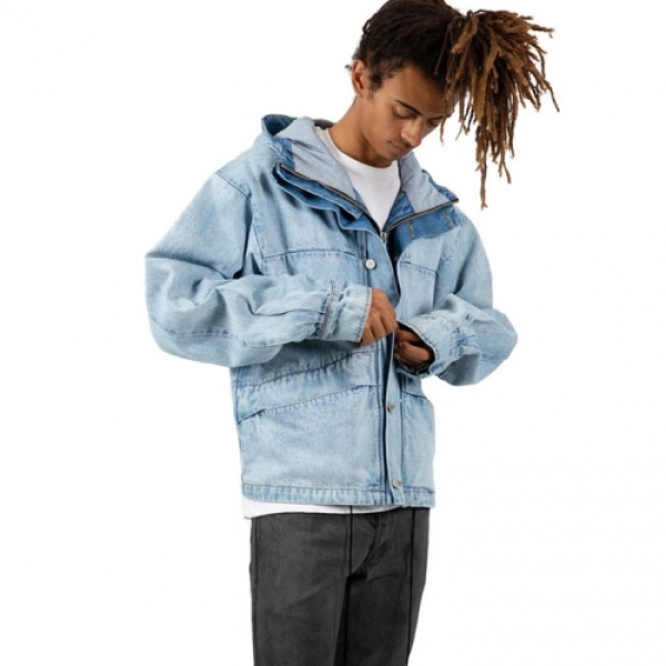 HOODED DENIM JACKET 19ML-AW527Z HOODED DENIM JACKET 19ML-AW527Z