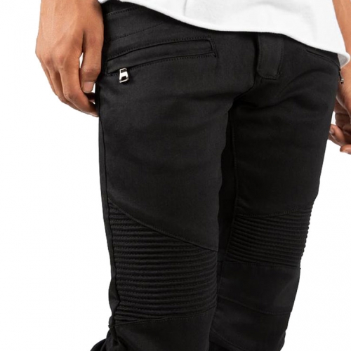 B系 ストリート系 | mnml | ミニマル | M14 STRETCH DENIM MATTE BLACK