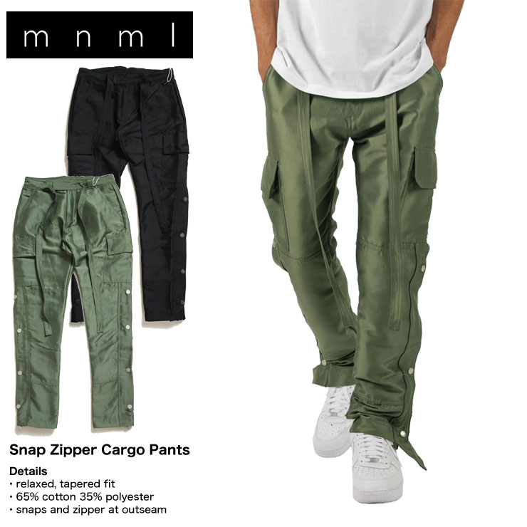 パンツmnml ZIPPER CARGO PANTS Sサイズ - ワークパンツ/カーゴパンツ