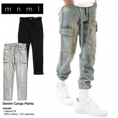 B系 ストリート系 | mnml | ミニマル | DENIM CARGO PANTS | デニム