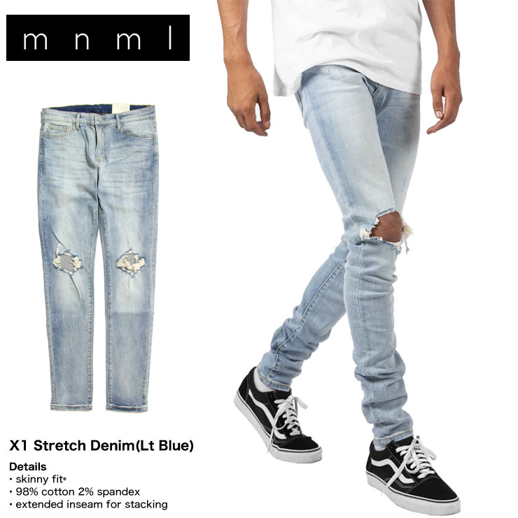 mnml X1 STRETCH DENIM