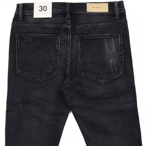 B系 ストリート系 | mnml | ミニマル | X162 STRETCH DENIM BLACK