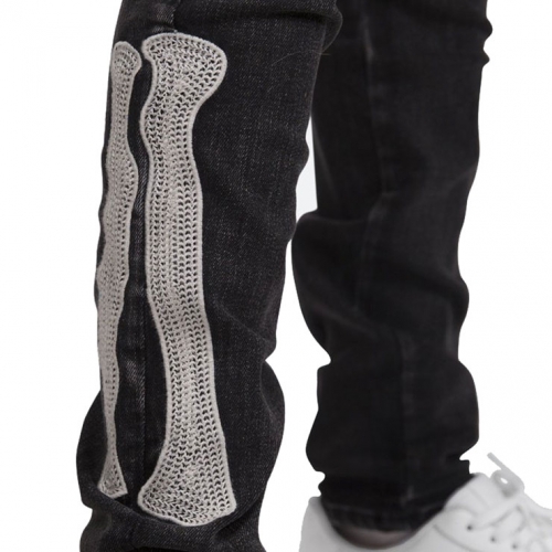 X199 STRETCH SKELETON DENIM VINTAGE BLACK/デニム スキニーパンツ X199 STRETCH SKELETON DENIM VINTAGE BLACK/デニム スキニーパンツ