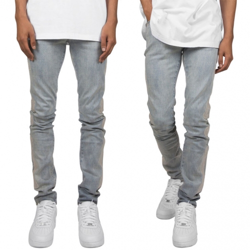 X199 STRETCH SKELETON DENIM LT BLUE X199 STRETCH SKELETON DENIM LT BLUE