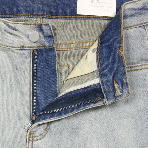 X199 STRETCH SKELETON DENIM LT BLUE X199 STRETCH SKELETON DENIM LT BLUE