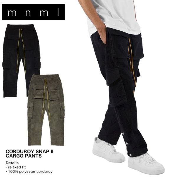 CORDUROY SNAP CARGO カーゴパンツ コーデュロイパンツ | ASYLUM