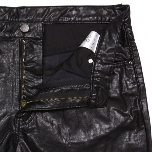 B系 ストリート系 | mnml | ミニマル | B169 LEATHER FLARE DENIM