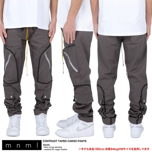 B系 ストリート系 | mnml | ミニマル | CONTRAST TAPED CARGO PANTS