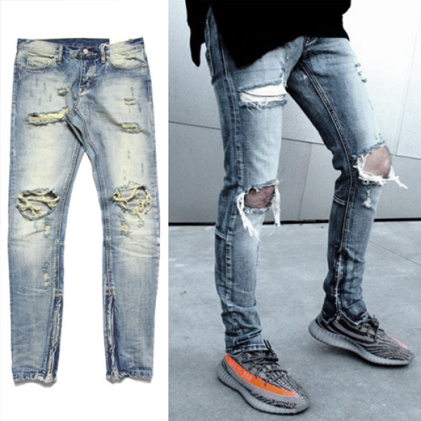 再入荷】M1 DENIM BLUE 17ML-SP150P デニムパンツ|mnml|ストリート