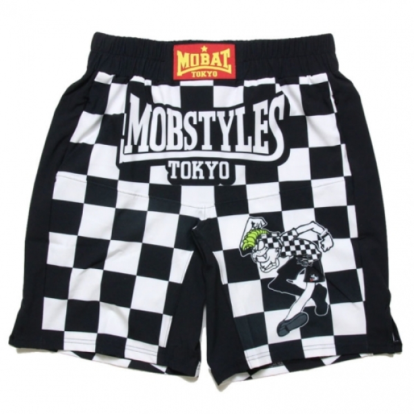 MOSH PANTS CHECKER 両サイド ZIP ポケット有り ショーツ