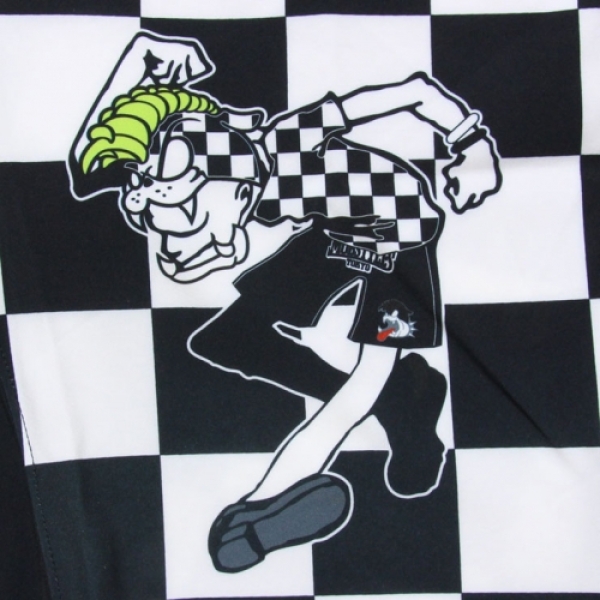 MOSH PANTS CHECKER 両サイド ZIP ポケット有り ショーツ MOSH PANTS CHECKER 両サイド ZIP ポケット有り ショーツ
