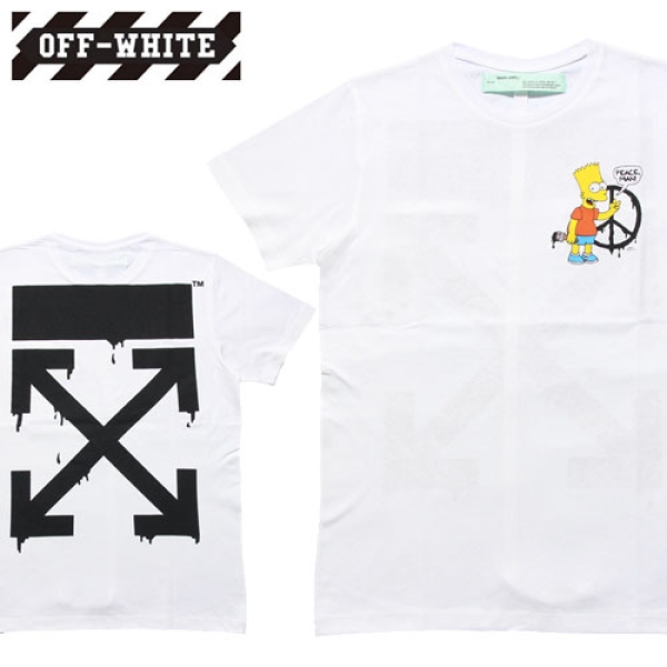 OFF-WHITE バートシンプソン　T シャツ