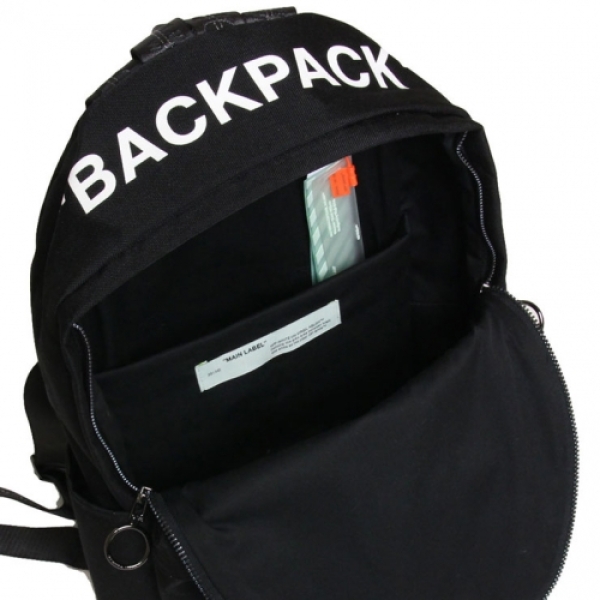 QUOTE BACKPACK BLACK WHITE バックパック リュック|OFF-WHITE