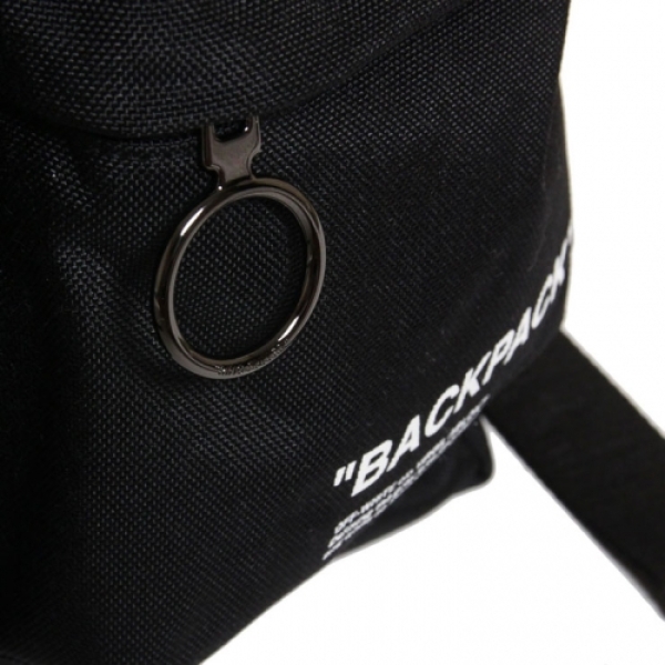 【激レア・美品】OFF-WHITE QUOTE BACKPACK BLACK Off-White Black Canvas Quote Backpack Off-White | TLC US