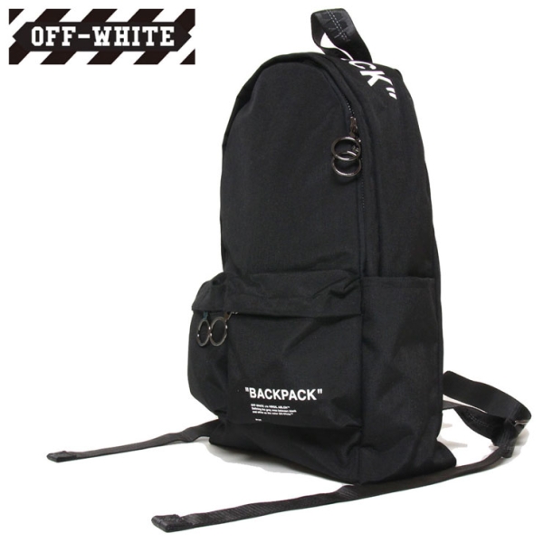 QUOTE BACKPACK BLACK WHITE バックパック リュック|OFF-WHITE