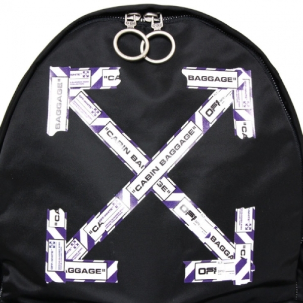 AIRPORT TAPE BACKPACK BLACK MULTICOLOR ASYLUM