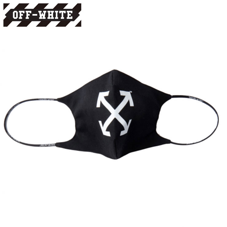 B系 ストリート系 | OFF-WHITE | オフホワイト | ARROW SIMPLE MASK BLACK WHITE