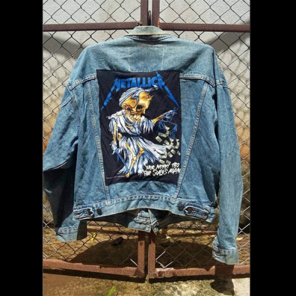 IRON MAIDEN×Levi's REMAKE DENIM JACKET #16: デニムジャケット