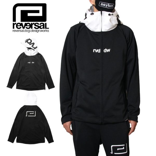 SHADOW LOGO SHELL JACKET rv20ss301 パーカー ジップパーカー