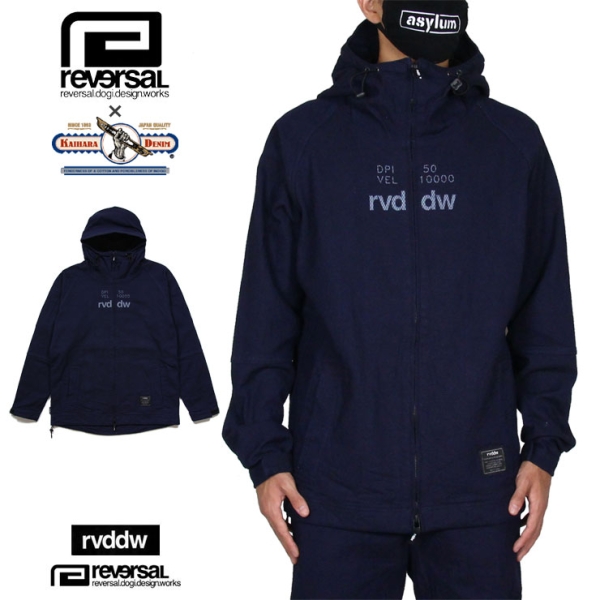 KAIHARA DENIM x rvddw DENIM MOUNTAIN PARKA rv20aw301 マウンテン 