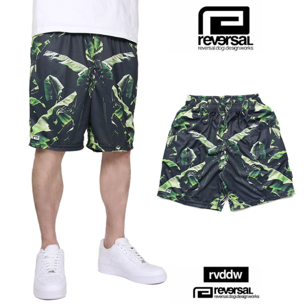 GRAPHIC JERSEY SHORTS rv21ss607 BANANA LEAF(G1) ショートパンツ 