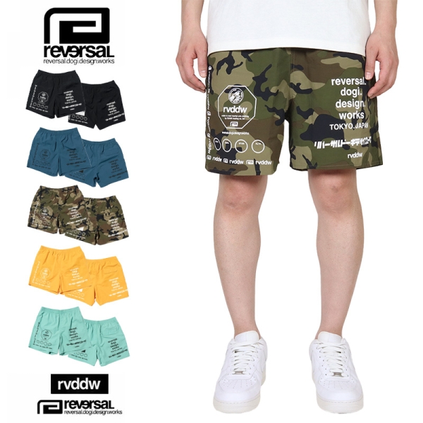 K-1 × rvddw LOGO DRY SHORTS rvk1004 // ショートパンツ ハーフパンツ 