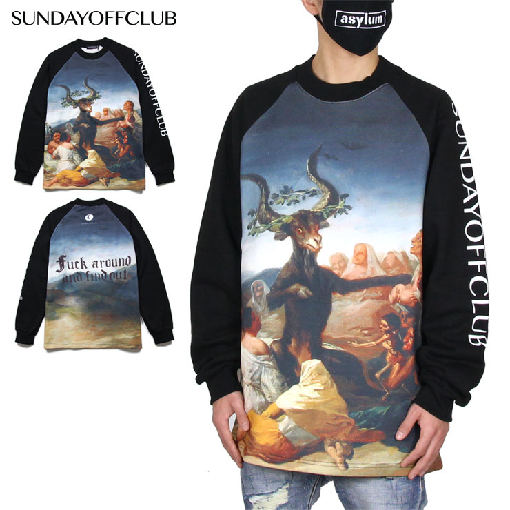 THE SABBATH OF WITCHES MOCK NECK SWEATSHIRT