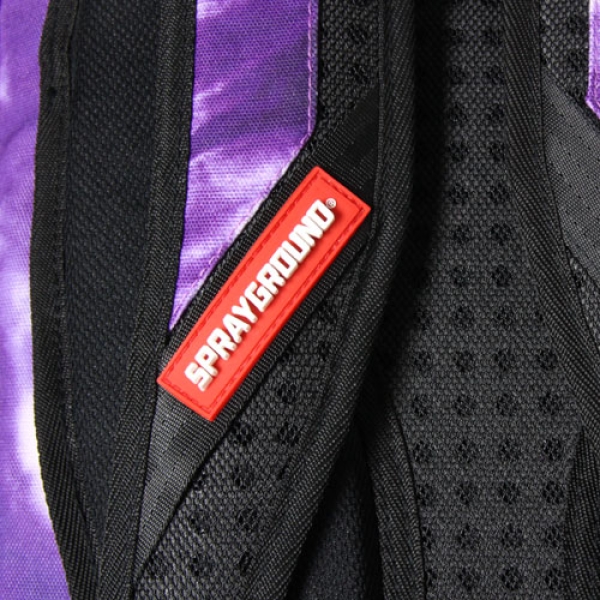 【未使用】Sprayground シャークマウスバックパックパープルグリッター 未使用】Sprayground シャークマウスバックパックパープル