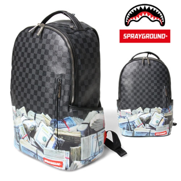 PARIS MONEY ROLLED B937 バックパック|SPRAY GROUND|ストリート