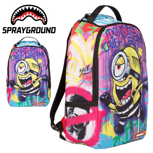 【新品レア品】SPRAY GROUND / MINIONS ON THE RUN