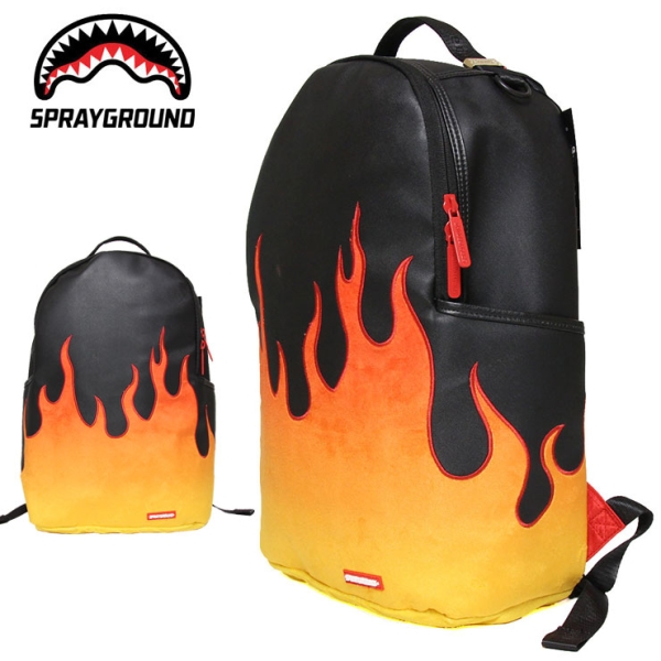 SPRAYGROUND × CREAM Fire Backpack