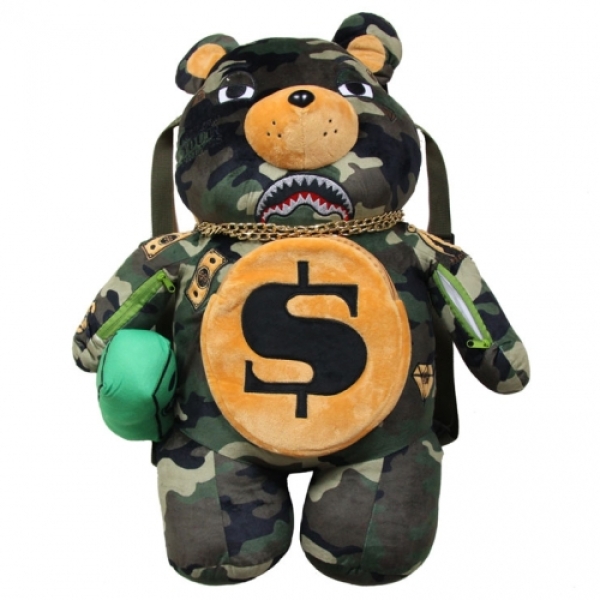 MONEY BEAR BACKPACK B2784 ぬいぐるみリュック バックパック|SPRAY 