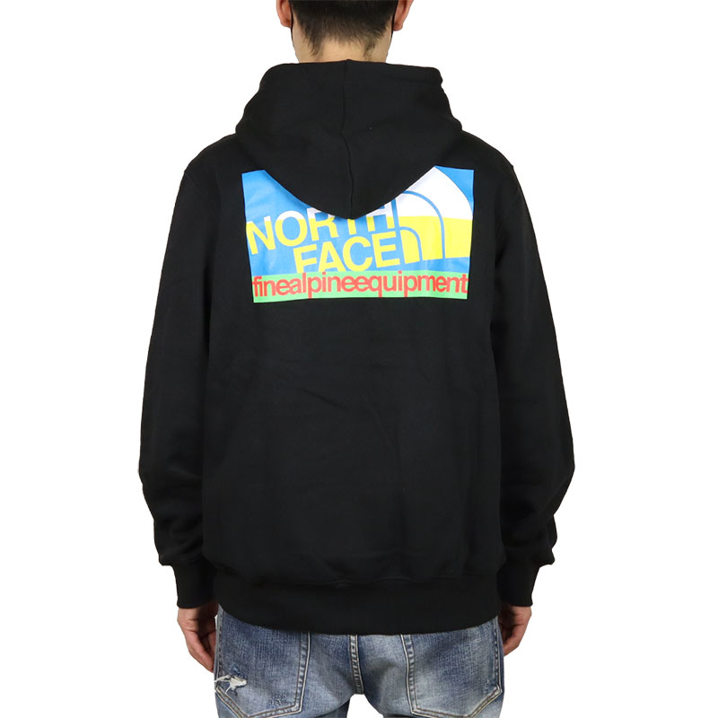 Bランク PRISM HOODIE プルオーバーパーカー ブラック ロゴ