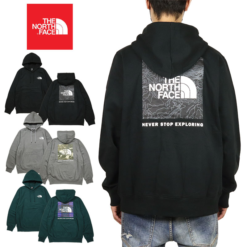 THE NORTH FACE　 PRINTED BOX NSE HOODIE