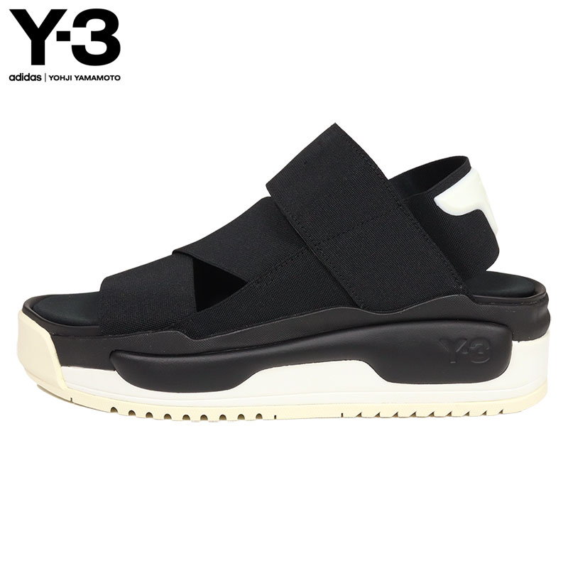 Y-3 Yohji Yamamoto QASA SANDAL BLACK