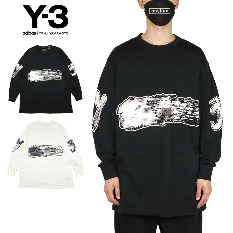 2021年製 Y-3 ワイスリー IA3112-APPS23 GFX LS TEE グラフィック